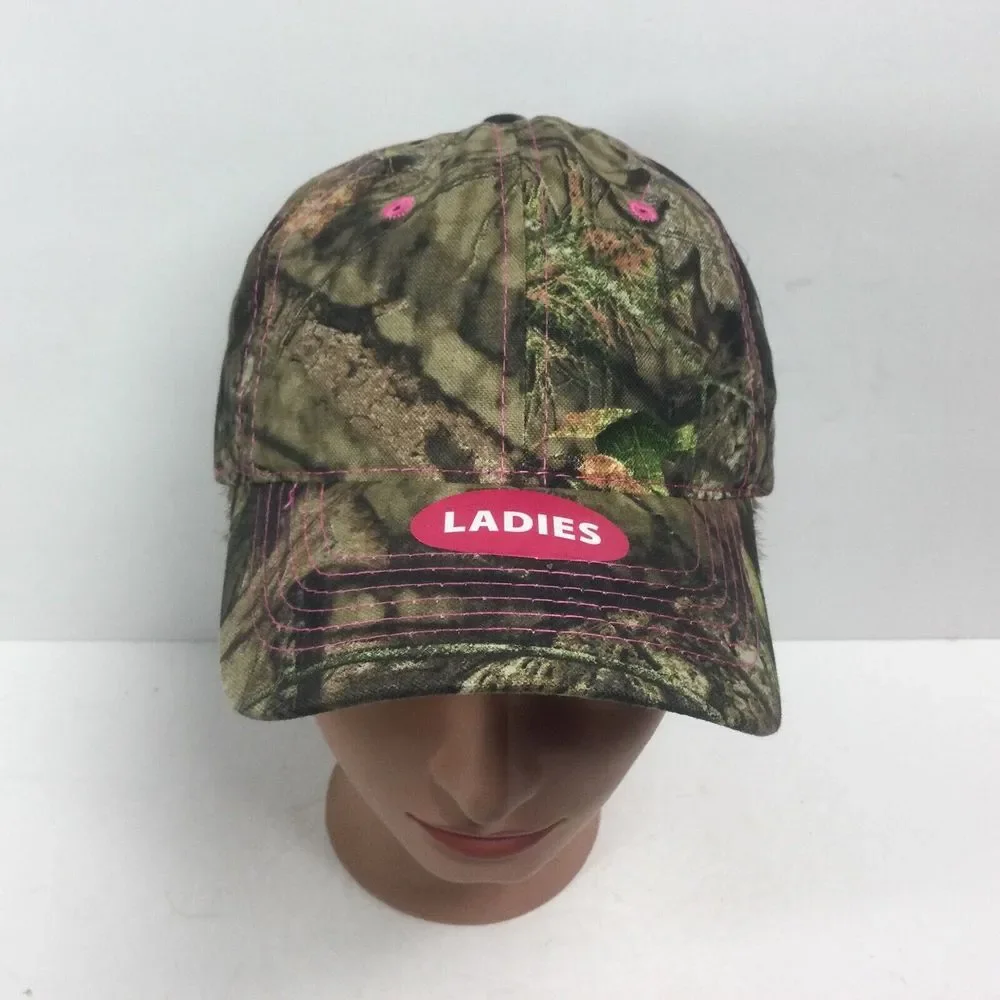 Signatures Mossy Oak Camo hat Ladies‎ Womens hunting fishing Baseball hiking cap